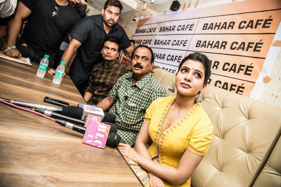 Samantha Launches 7th Bahar Cafe Restaurant Photos