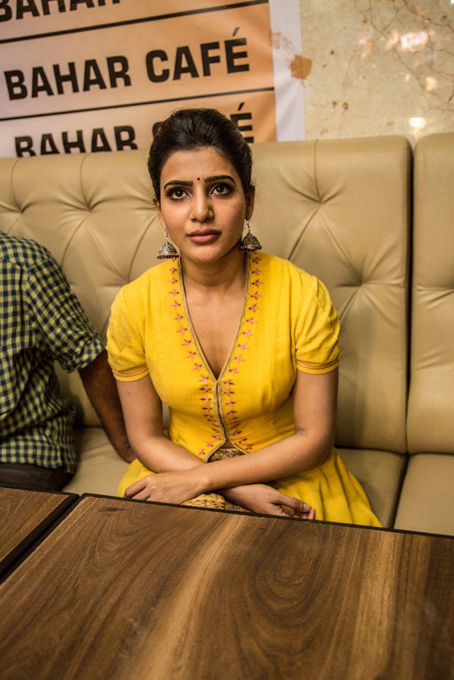 Samantha Launches 7th Bahar Cafe Restaurant Photos