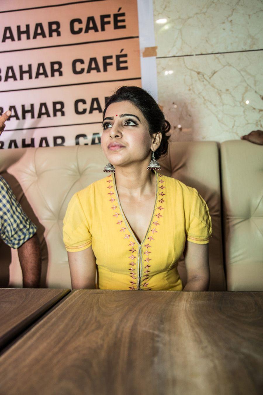 Samantha Launches 7th Bahar Cafe Restaurant Photos