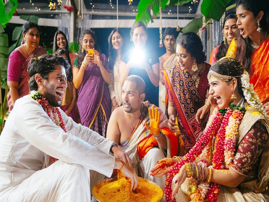 Samantha Naga Chaitanya Wedding Event Photos