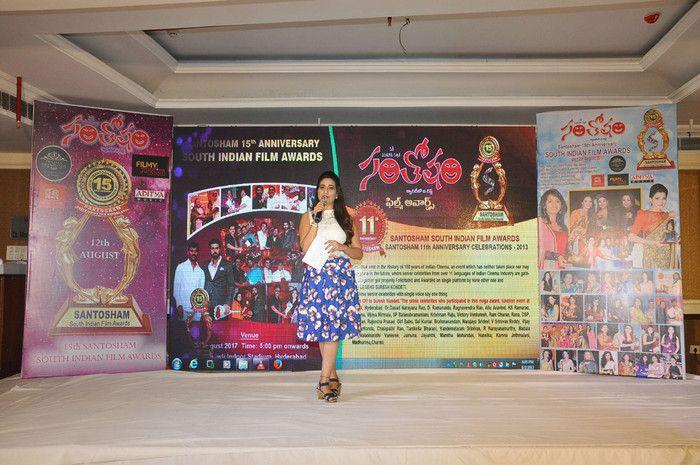 Santosham 15th Anniversary Film Awards Photos