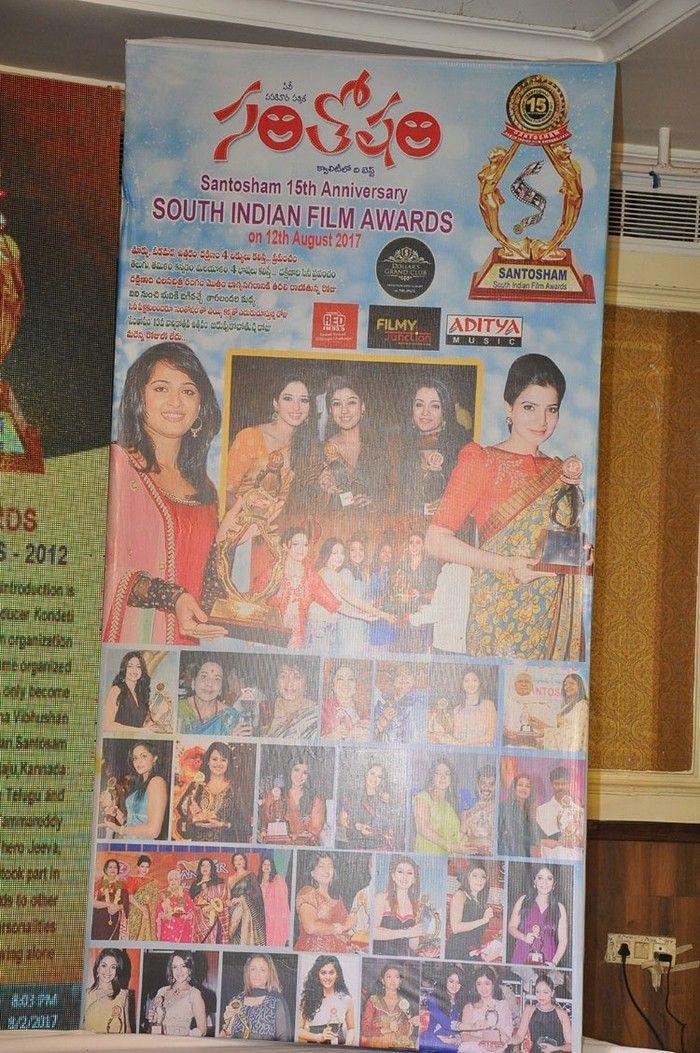 Santosham 15th Anniversary Film Awards Photos