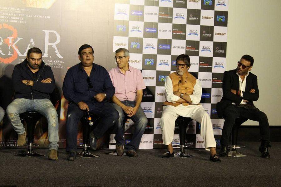 Sarkar 3 Movie Trailer Launch Photos