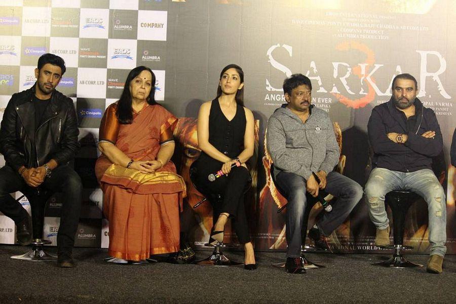 Sarkar 3 Movie Trailer Launch Photos