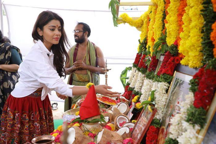 Shriya Saran & Niharika's New Film Launch Photos