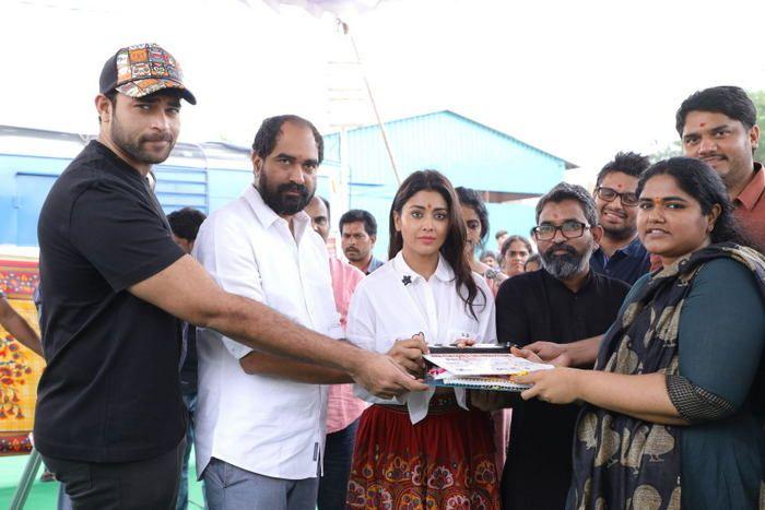 Shriya Saran & Niharika's New Film Launch Photos