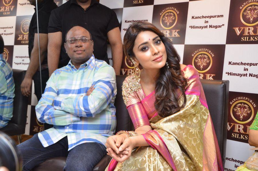 Shriya Saran Launches VRK Silks at Himayat Nagar