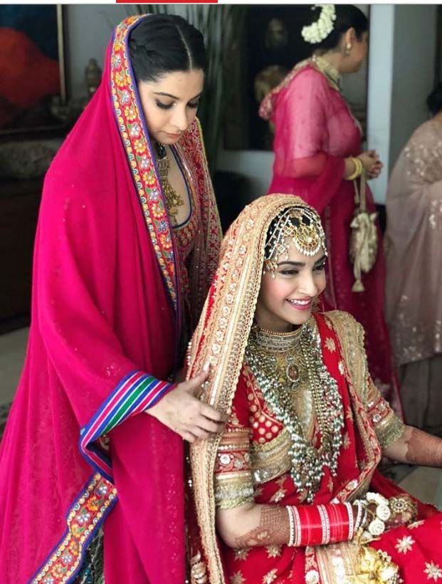 Sonam Kapoor & Anand Ahuja Wedding Photos