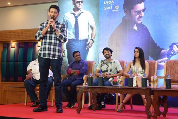 Spyder Movie Press Meet at Chennai Photos