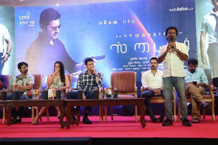 Spyder Movie Press Meet at Chennai Photos