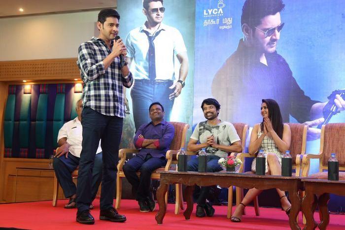 Spyder Movie Press Meet at Chennai Photos