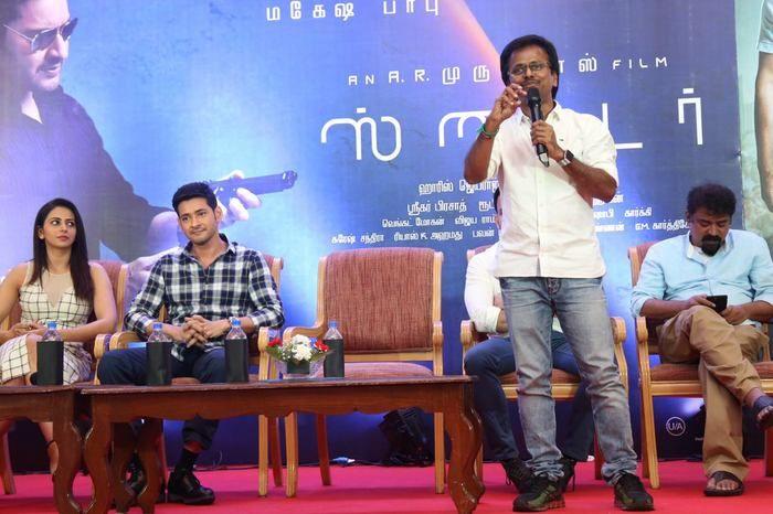 Spyder Movie Press Meet at Chennai Photos