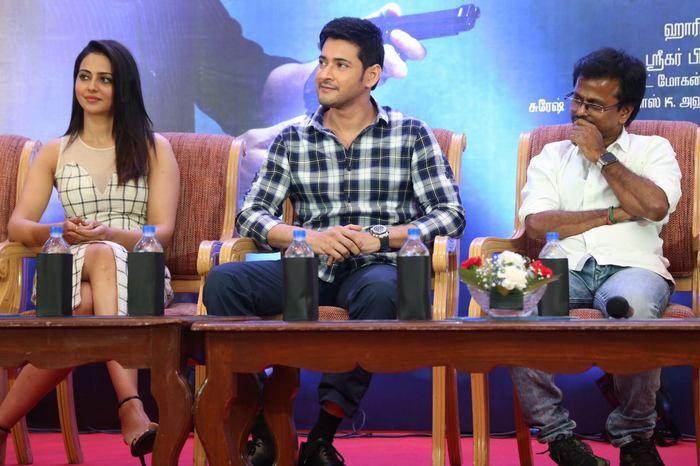 Spyder Movie Press Meet at Chennai Photos