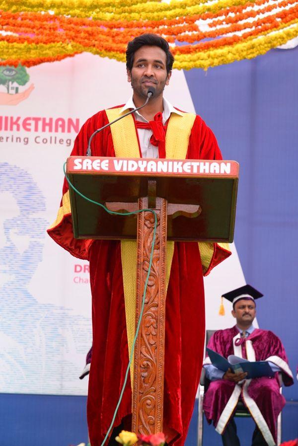 Sree Vidyanikethan Engineering College 5th Graduation Day photos