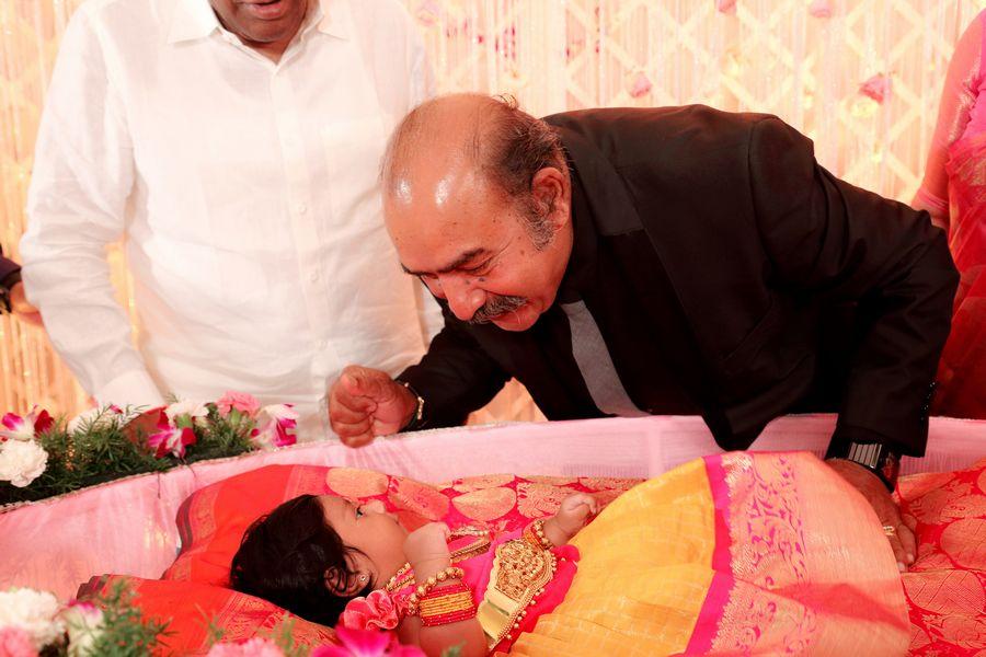 Sridevi Daughter Naming & Cradle Ceremony Photos