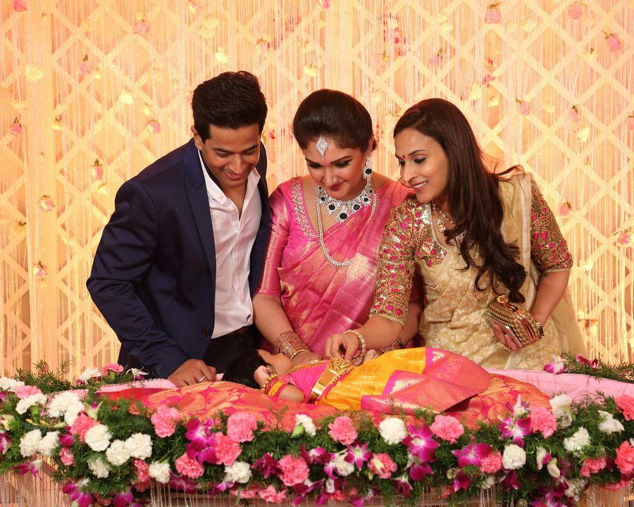 Sridevi Daughter Naming & Cradle Ceremony Photos