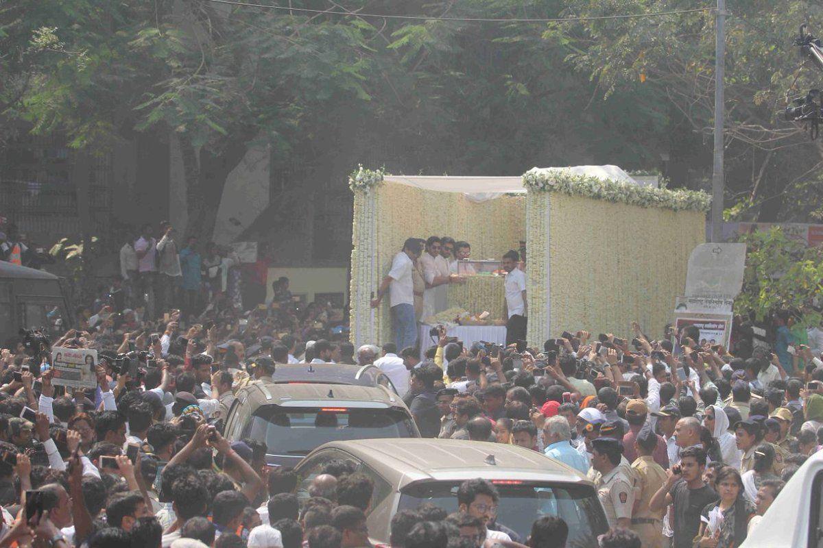 Sridevi's Final Journey - Funeral Photos