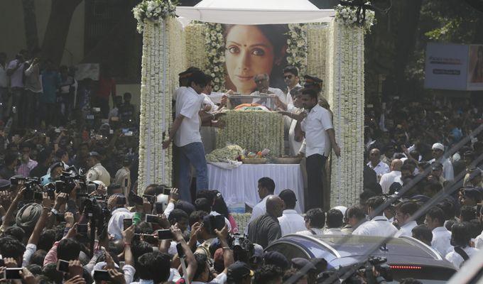 Sridevi's Funeral Photos