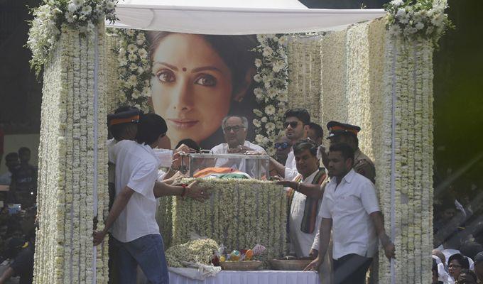 Sridevi's Funeral Photos