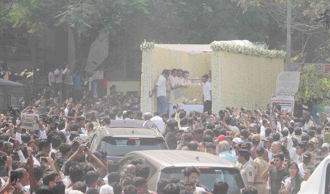 Sridevi's Funeral Photos