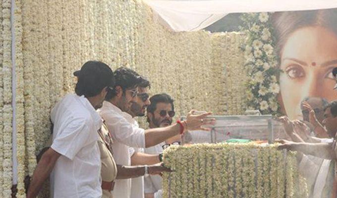 Sridevi's Funeral Photos