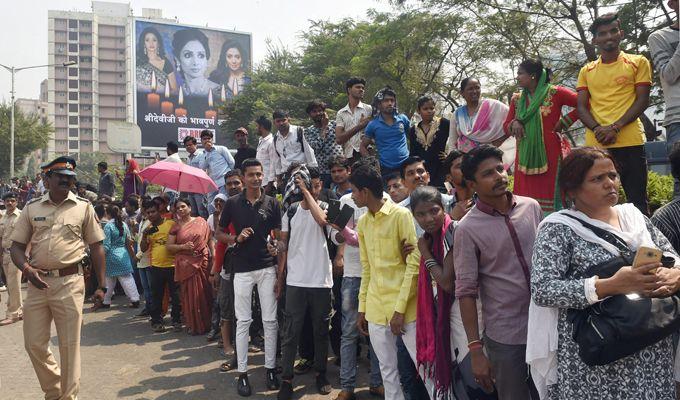 Sridevi's Funeral Photos