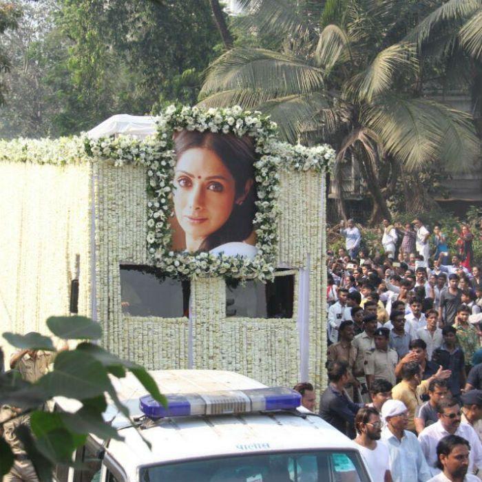 Sridevi's Funeral Photos