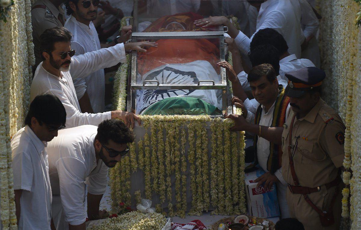 Sridevi's Funeral Photos