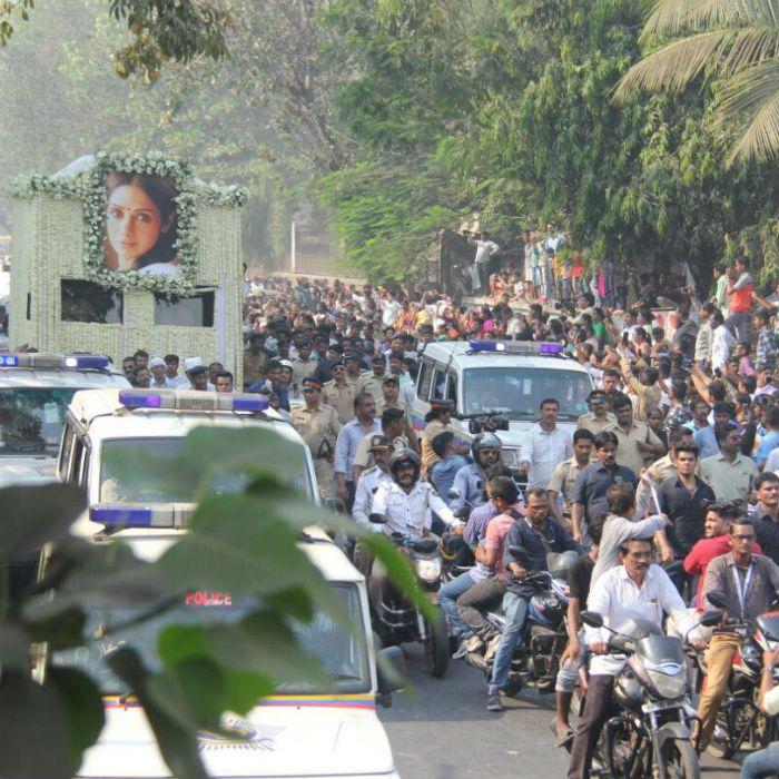 Sridevi's Funeral Photos