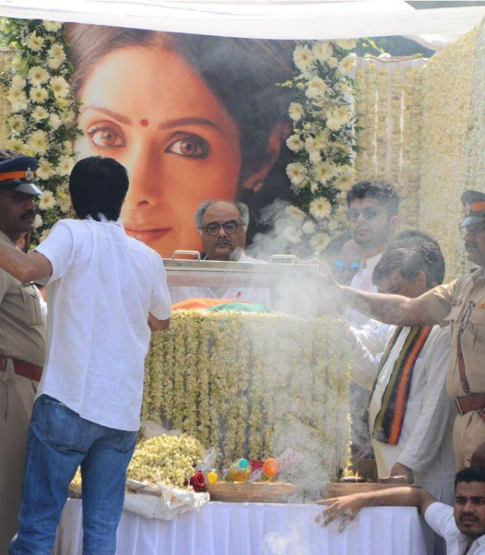 Sridevi's Funeral Photos