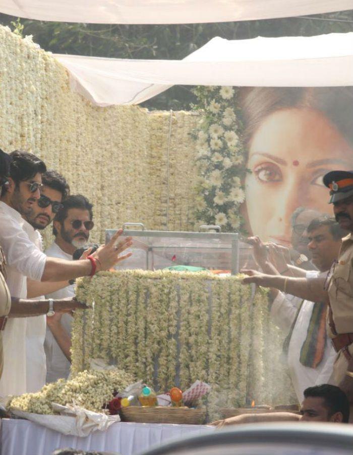 Sridevi's Funeral Photos