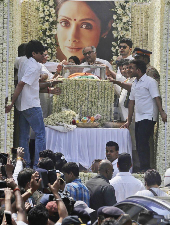 Sridevi's Funeral Photos