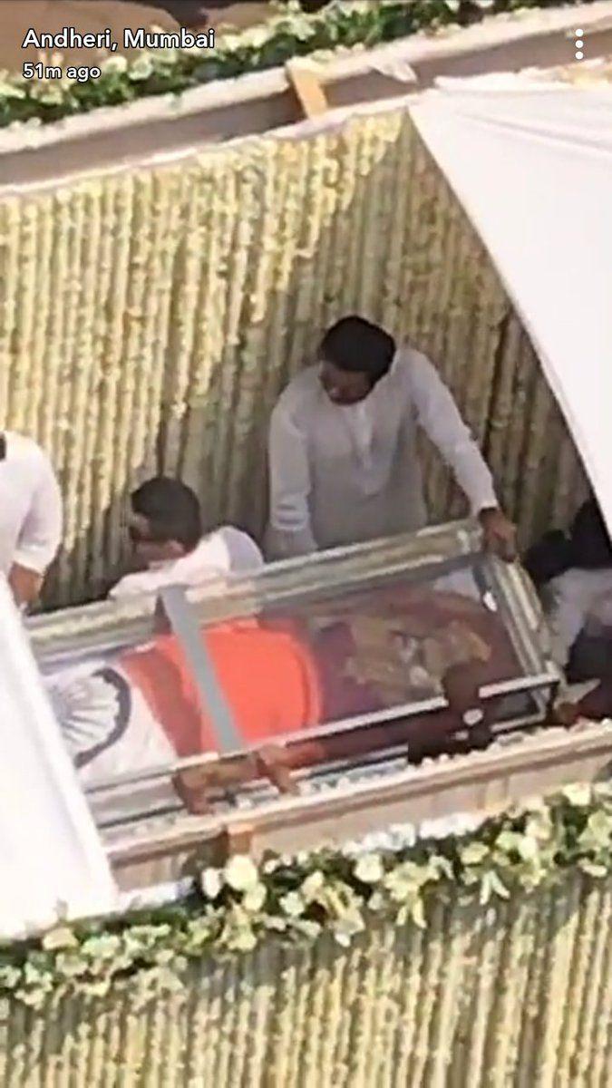 Sridevi's Funeral Photos