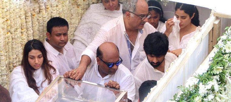 Sridevi's Funeral Photos