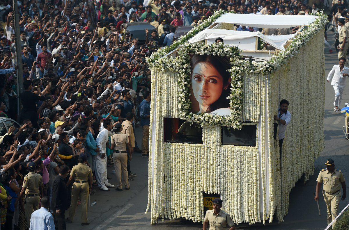 Sridevi's Funeral Photos