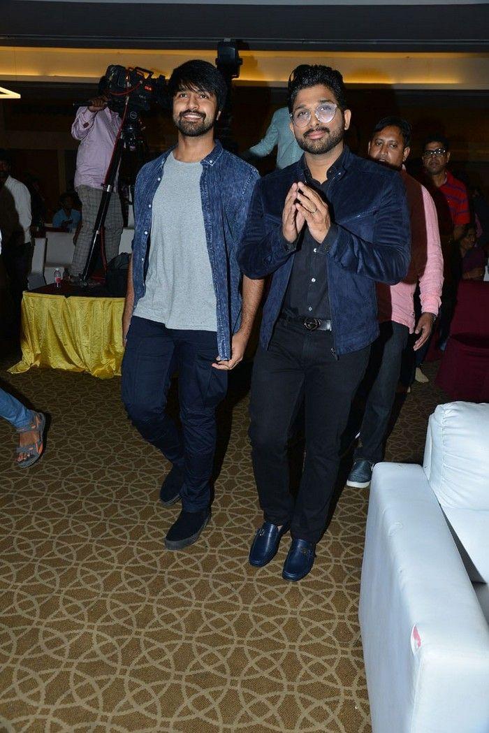 Stylish Star Allu Arjun at Vijetha Success Meet Photos