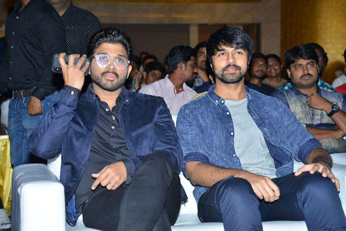 Stylish Star Allu Arjun at Vijetha Success Meet Photos