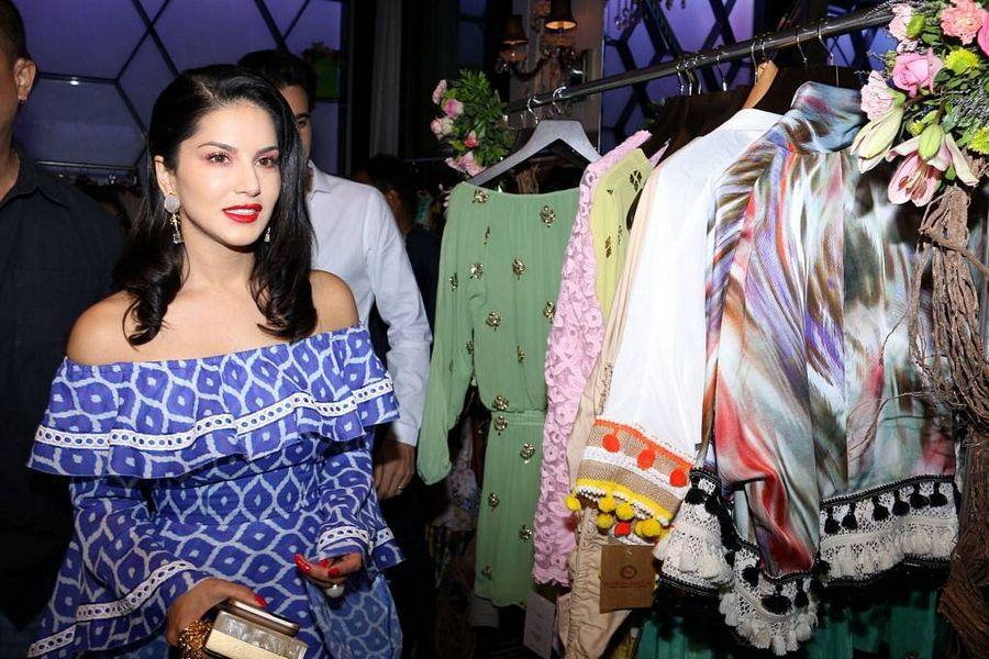 Sunny Leone Stills At Maheka Mirpuris Summer Coll Preview Launch