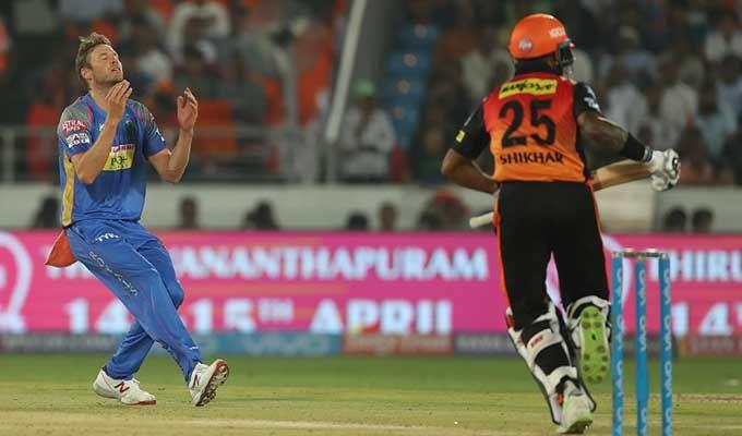 Sunrisers Hyderabad vs Rajasthan Royals Highlights Photos