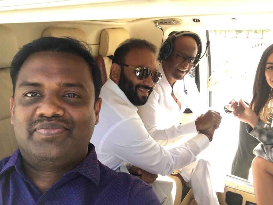Superstar Rajinikanth 2.0 Press Meet in Dubai Photos