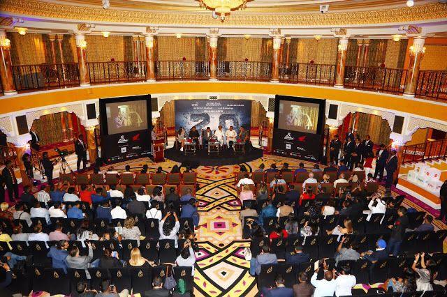 Superstar Rajinikanth 2.0 Press Meet in Dubai Photos