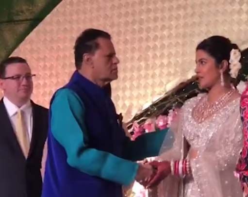 T Subbarami Reddy Blessed Priyanka Chopra & Nick Jonas at Reception