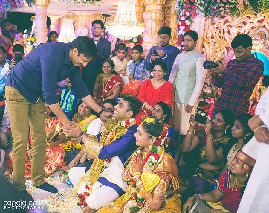 TOP Celebs at Jil Movie Director Radha Krishna Wedding Photos