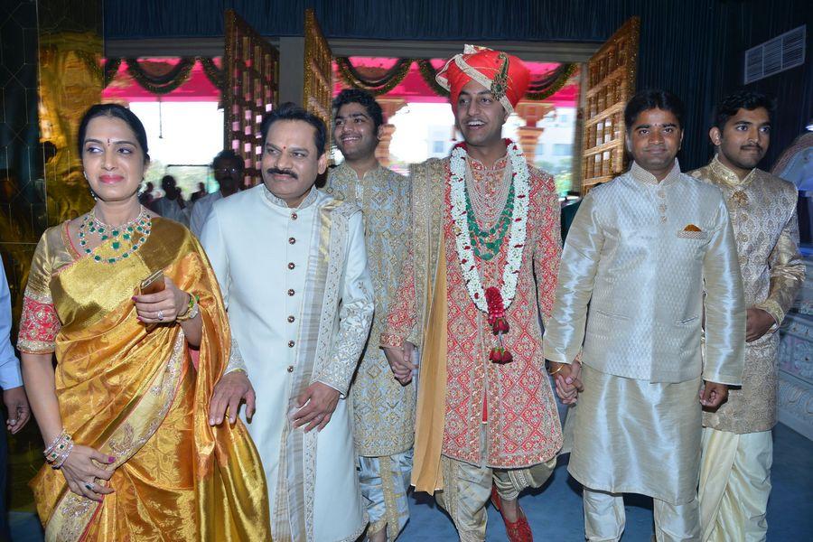 TSR's Grand Son Keshav Wedding Photos