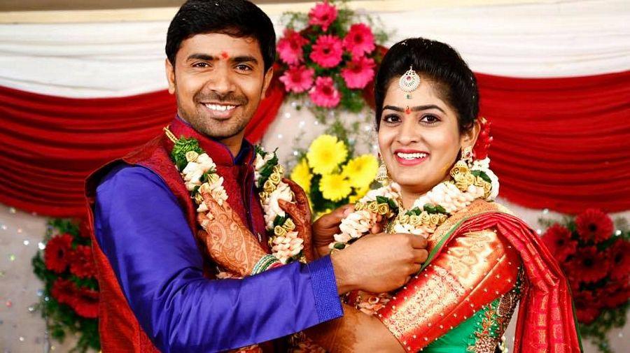 TV Actress Amulya Reddy Wedding Photos
