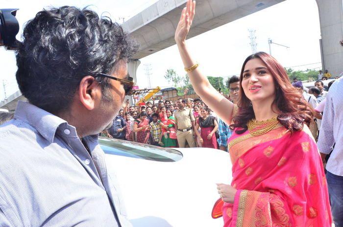 Tamannaah Launches JOH RIVAAJ Collections At Chennai Shoping