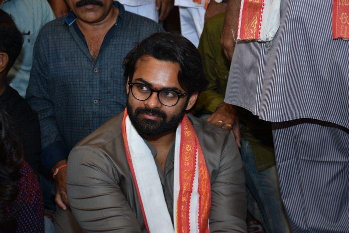 Tej I Love You Movie Team at Durga Temple Photos