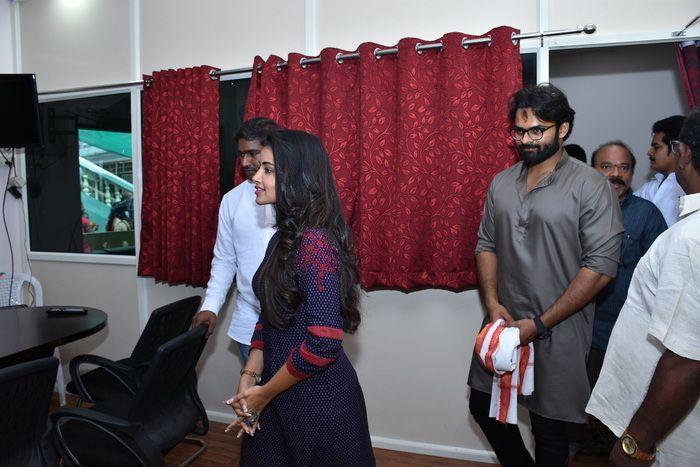 Tej I Love You Movie Team at Durga Temple Photos