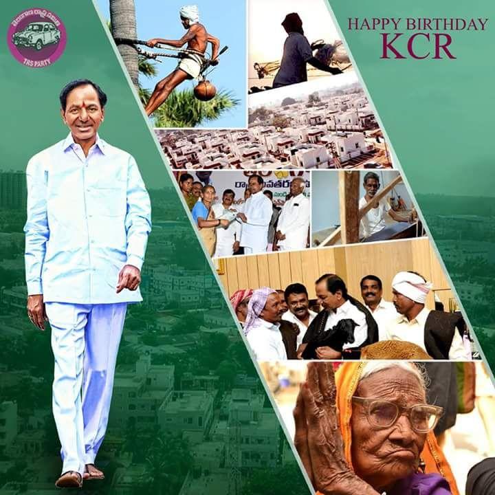 Telangana CM KCR Birthday Celebrations Photos