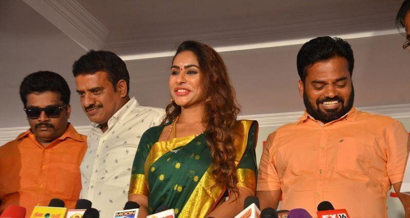 Telugu Actress Sri Reddy Press Meet Stills